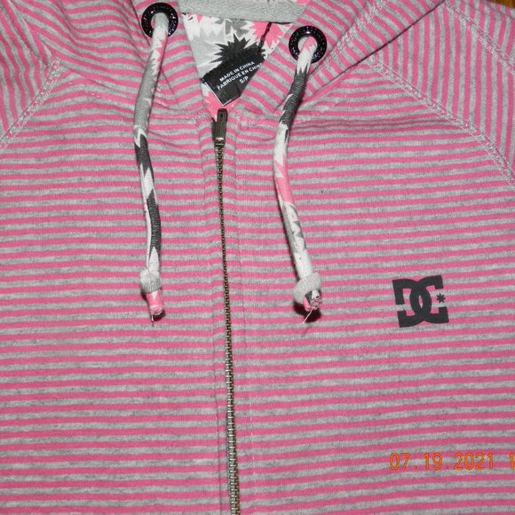 Women's DC Shoecousa Reversible Full Zip Hoodie - Picture 2 of 5